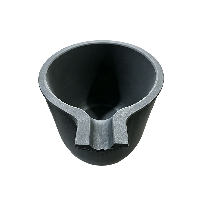 tilting melting furnace crucible