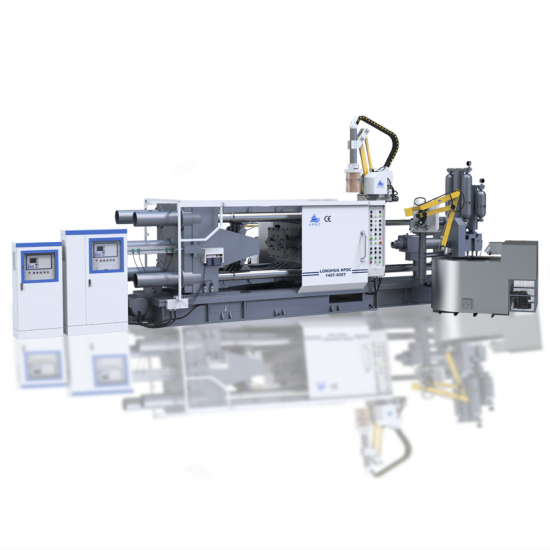 Máy đúc khuôn ngang thông minh LH-HPDC 220T để chế tạo các bộ phận van thủy lực năng lượng