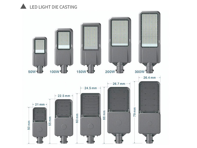 Máy đúc khuôn để làm vỏ đèn đường LED