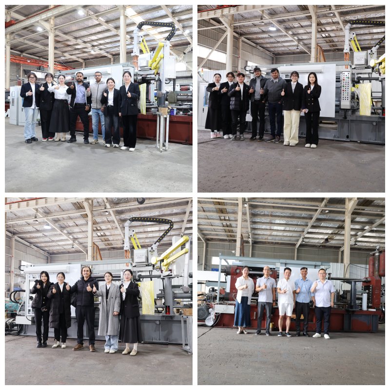 Chào mừng khách hàng quốc tế đến thăm Nhà máy Longhua!