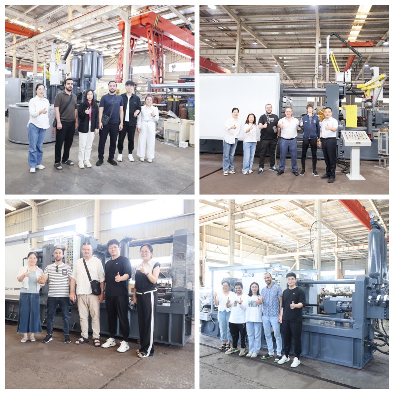 Chào mừng khách hàng quốc tế đến thăm Nhà máy Longhua!