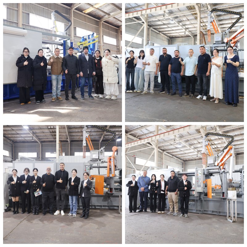 Chào mừng khách hàng quốc tế đến thăm Nhà máy Longhua!